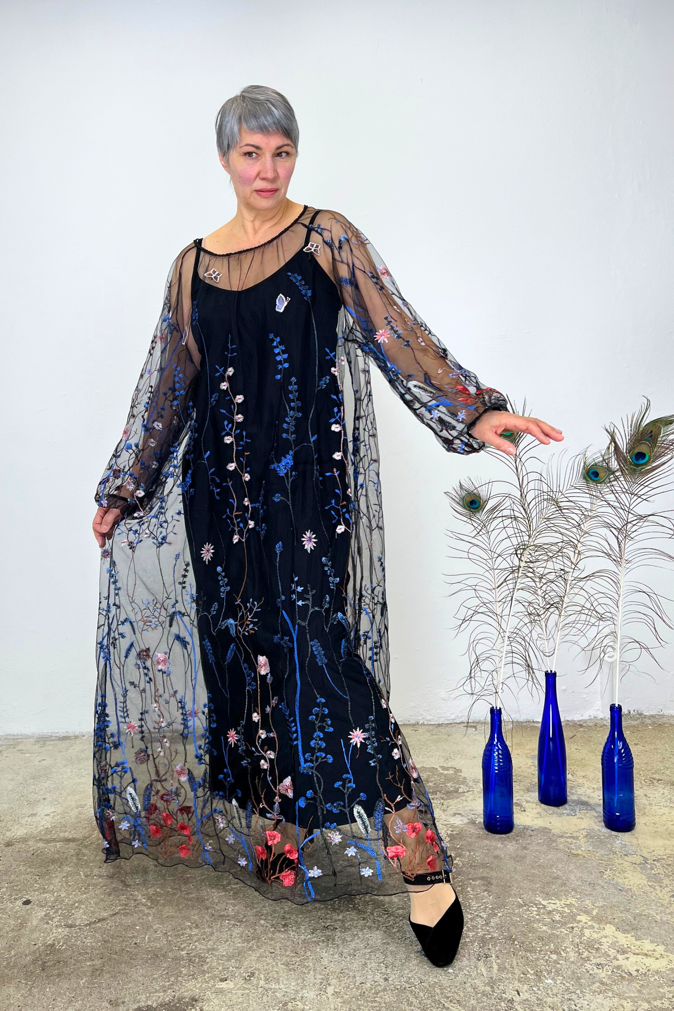 Midnight Bloom Unik Tylkjole - Parol Kjole