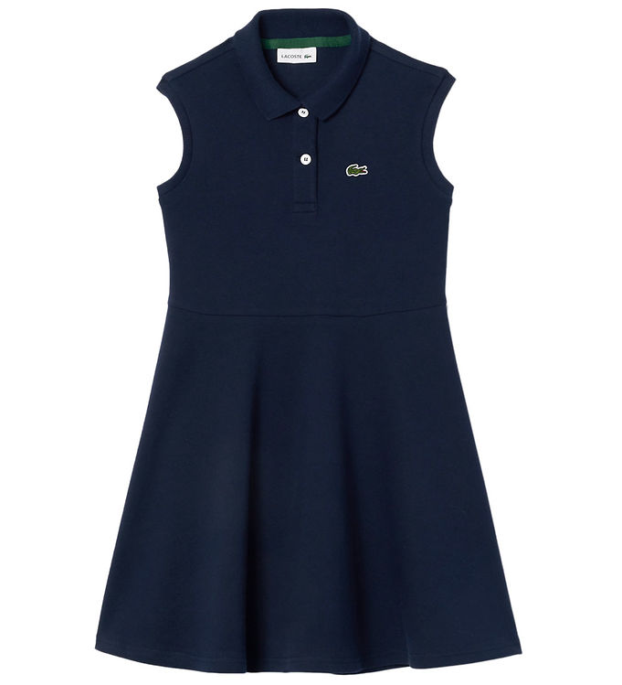 Blå Lacoste Kjole Navy Blue - Lacoste Kjole  - 3617071763832