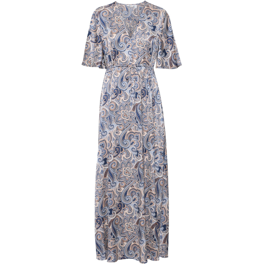 Blå Young Dame Kjole Byhilly Blue Paisley Mix - B.young Kjole  - 5715749487313