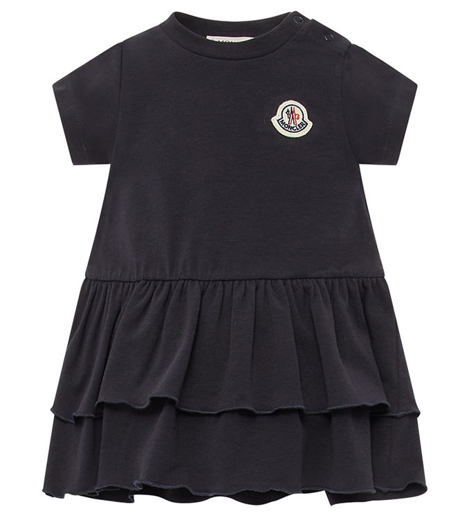 Blå Moncler Kjole Navy - Moncler Kjole  - 8055724388769