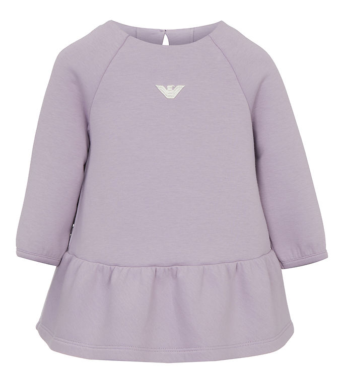 Lilla Emporio Armani Kjole Wisteria Logobånd - Emporio Armani Kjole  - 8058997169554