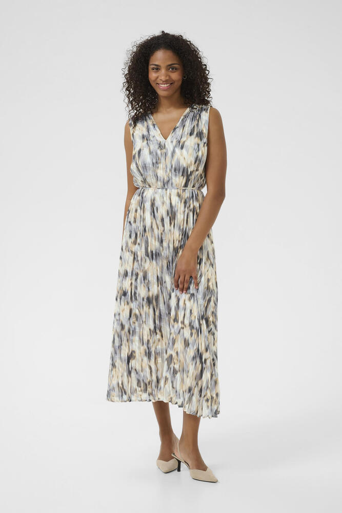 Kjole Kavicki Grey Graphic Blur Kaffe - Kaffe Kjole  - 5715576464532