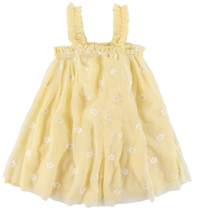 Gul Stella Mccartney Kids Tylkjole Blomster - Kjole  - 8056715420680