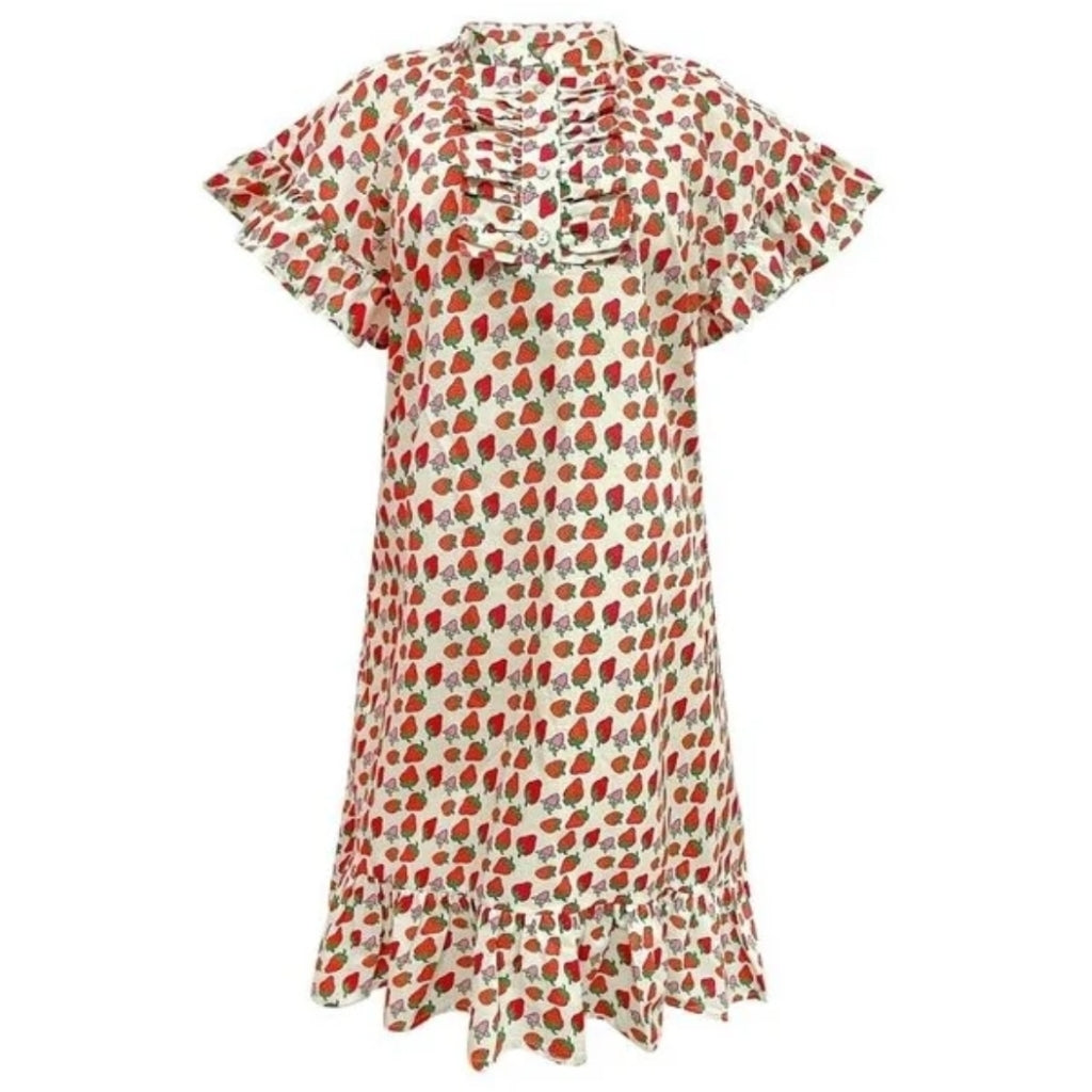 Libert Dame Kjole Tia 22055 Strawberry - Liberté Kjole  - 5707085627423