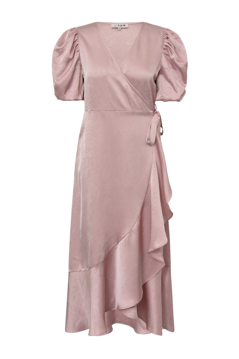 Rosa View Kjole Sinda Dress Pale Rose - A-view Kjole  - 5714711362894