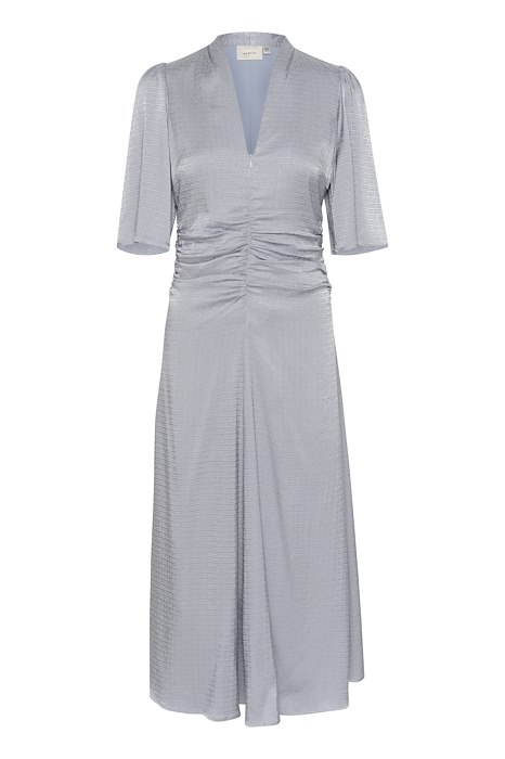 Blå Gestuz Kjole Gzbianca Dress Grey Blue - Gestuz Kjole  - 5715576211662