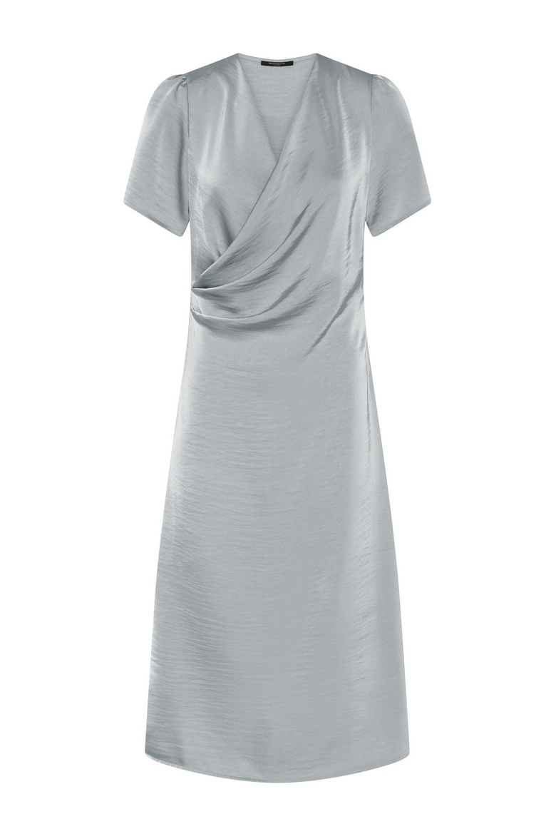 Grå Bruuns Bazaar Kjole Beckiabbneem Dress Grey Blue - Bruuns Bazaar Kjole  - 5713889556838